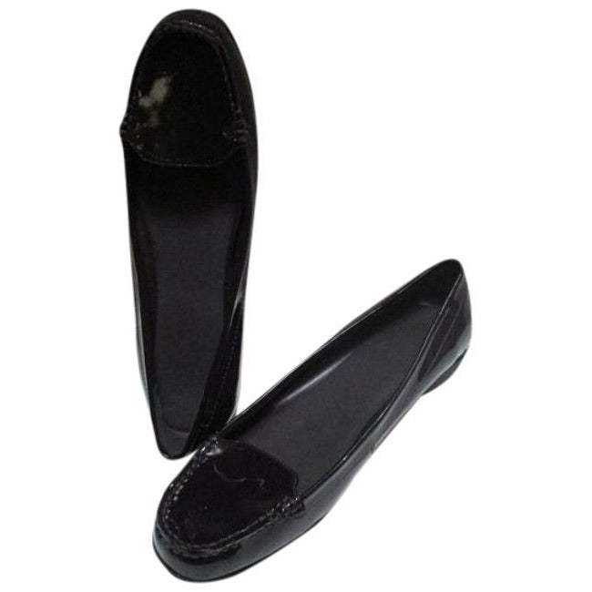 Ralph Lauren Wine Patent Leather Finish Gaialoafers Flats Size Us