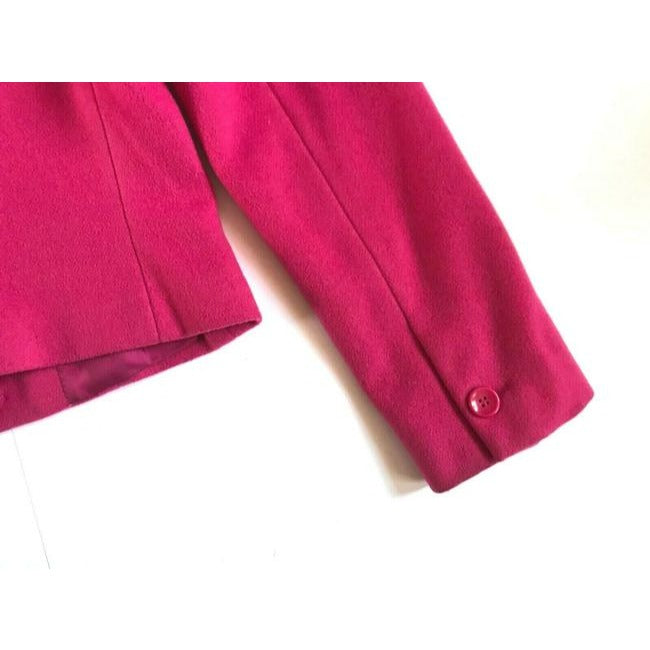 Giorgio Armani Fuchsia Pink Wool Blazer