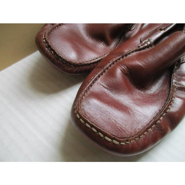 To Boot New York Adam Derrick Chestnut Brown Driving Loafers Flats Size Us