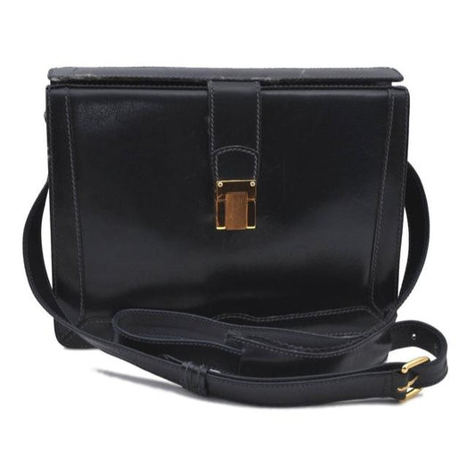 Gucci Jackie W Buckle Hardware Navy Leathergold Satchel