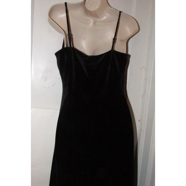 Ralph Lauren Black Velvet Long Formal Dress