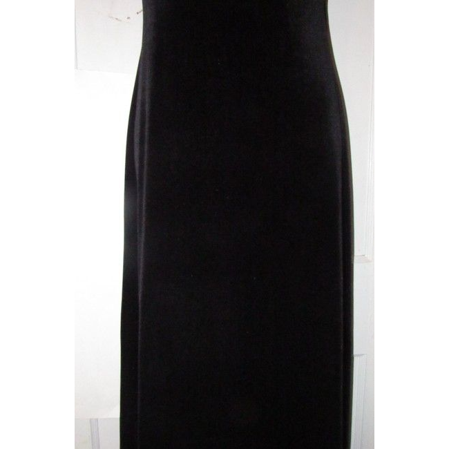 Ralph Lauren Black Velvet Long Formal Dress