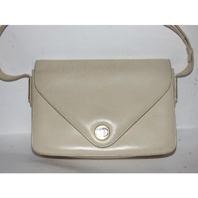 Gucci Vintage Stone Leather Shoulder Bag