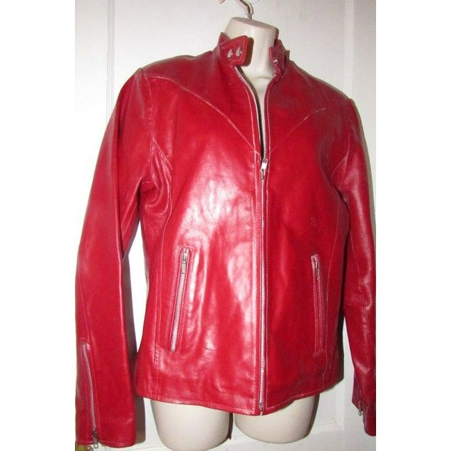 Wilsons Leather True Red Jacket