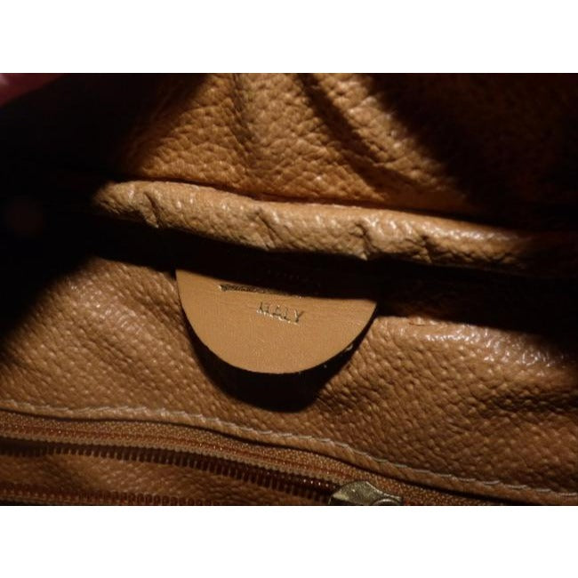 Gucci Boston Bag Guccissima Brown Micro G Print Leather Coated Canvas Satchel