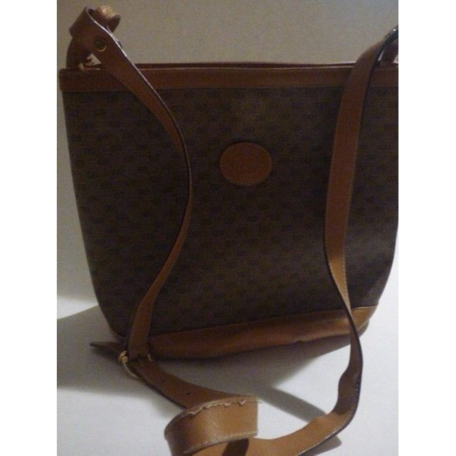 Gucci Gg Supreme Shoulder Bucket Bag Guccissima Brown Micro G Print Leather And Coated Canvas Satche