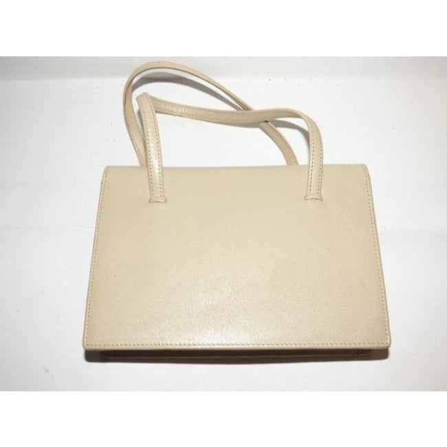 Gucci Dionysus Top Bag Boxy Structured Handle Kelly Ivory Texured Leather Satchel