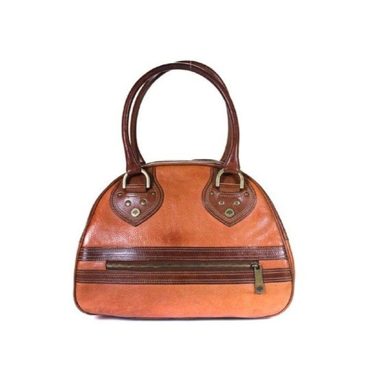 Mulberry Pursesdesigner Purses Buttery British Tan Leather With Dark Brown Leather Accents Satchel