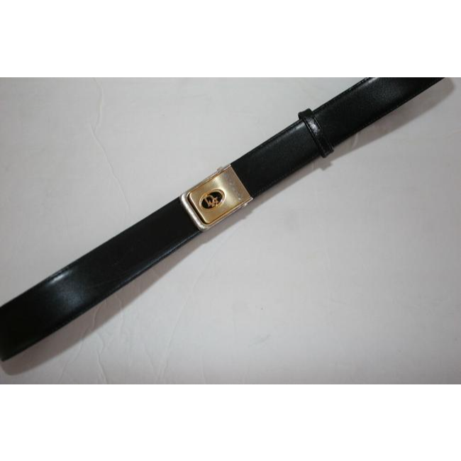 Dior Black & Brown Reversible Leather Belt