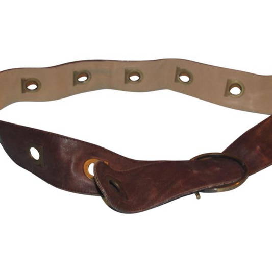 Ferragamo Brown Leather Belt