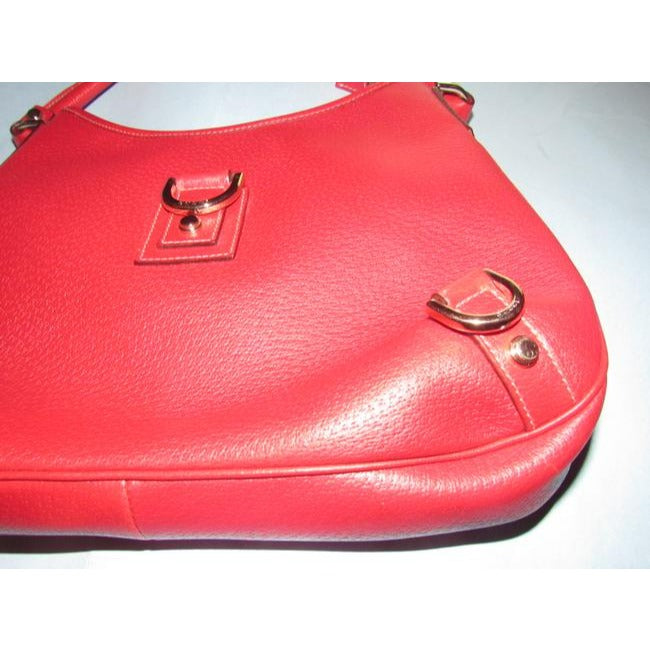 Gucci Abbey Newer Red Leather Hobo Bag