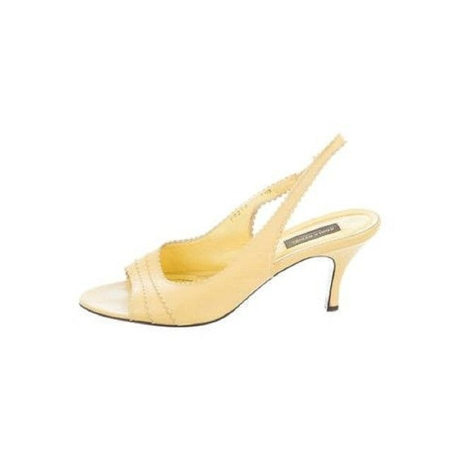 Sonia Rykiel Yellow Slingback Sandals Pumps Size Us