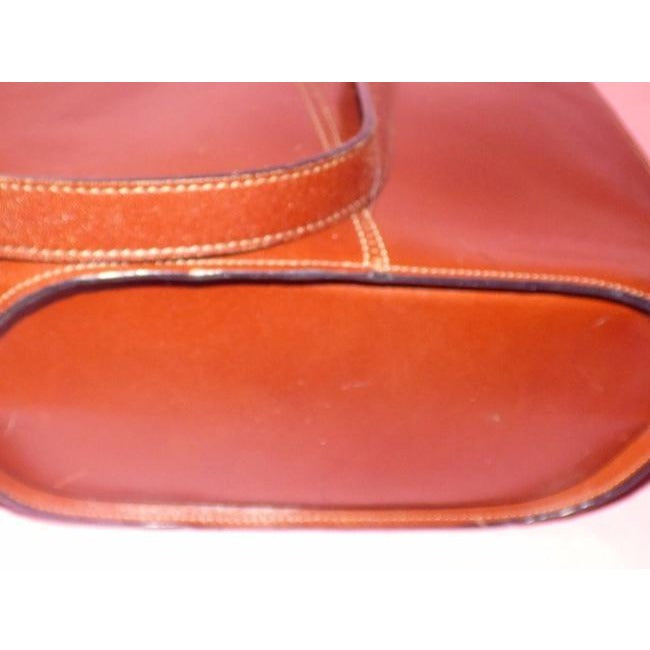 Bally Vintage Pursesdesigner Purses Burnt Orange Leather Satchel