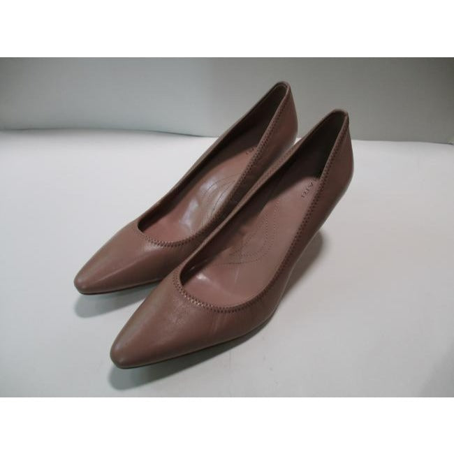 Tahari Tan Brett Taupe Soft Pointed Toe Heels Pumps Size Us