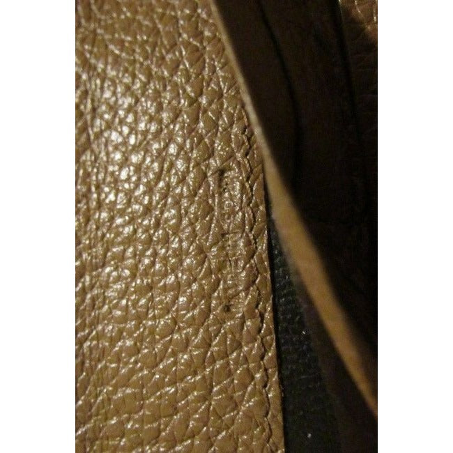 Dior Grey Camel Honeycomb Print Wallet