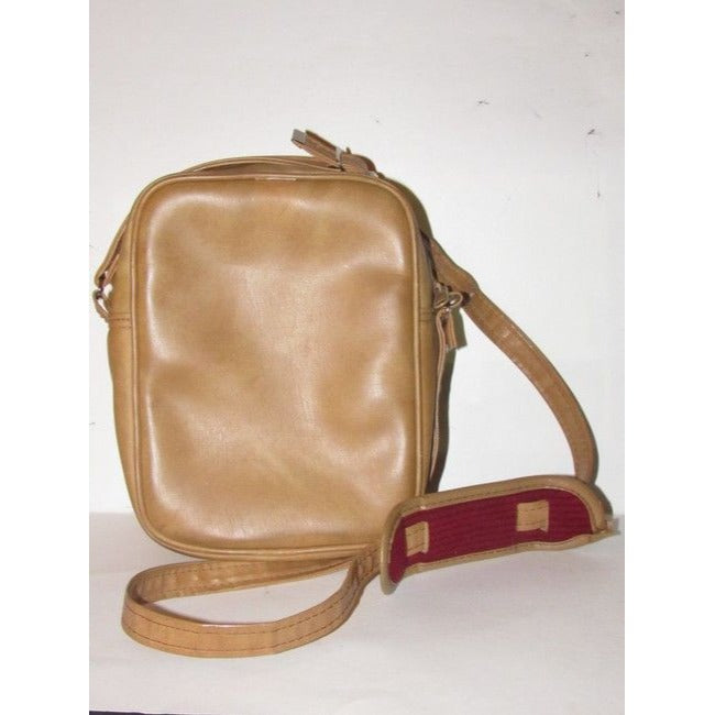 Vintage Pursesdesigner Purses Camel Leather Messenger Bag