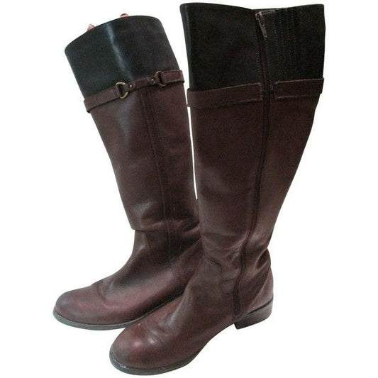 Brown Pia Topeka Equestrian Riding Bootsbooties Size Us