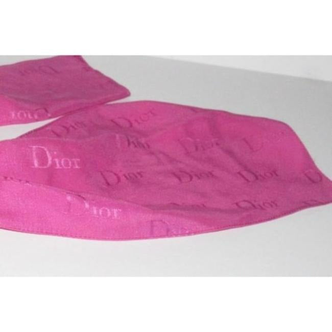 Dior Pink Removable Chrome Ring Scarf