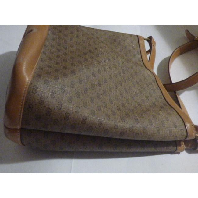 Gucci Gg Supreme Shoulder Bucket Bag Guccissima Brown Micro G Print Leather And Coated Canvas Satche