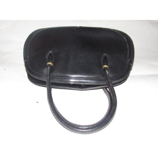 Gucci Vintage Pursesdesigner Purses Buttery Soft Black Leather Satchel