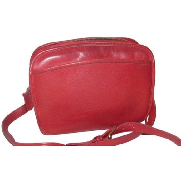 COACH Metropolitan RED Vintage Crossbody Bag