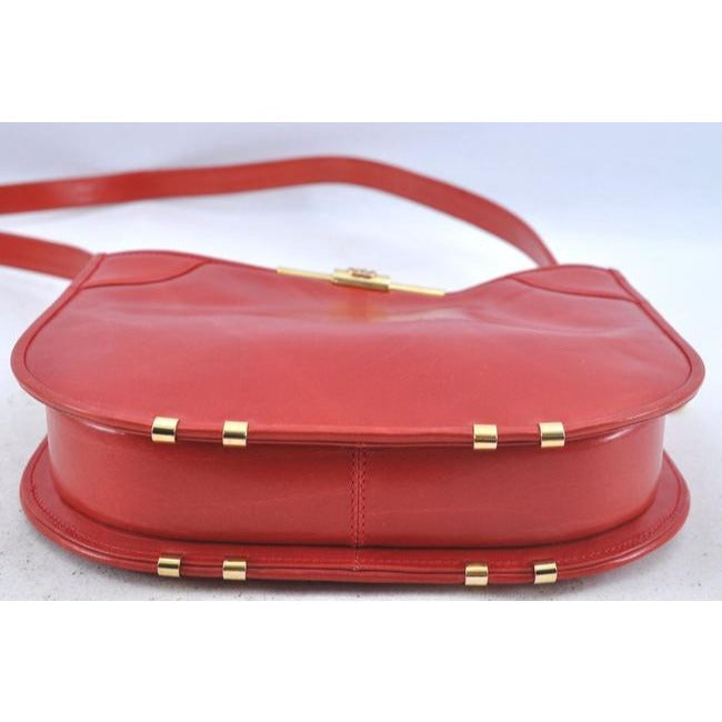 Gucci True Red Micro Guccissima Leather Bucket Bag
