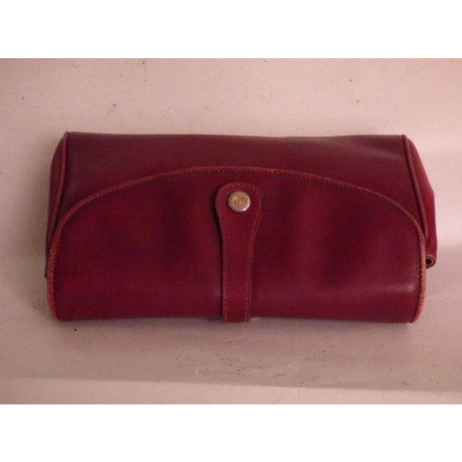 Gucci Vintage Burgundy Leather Shoulder Bag