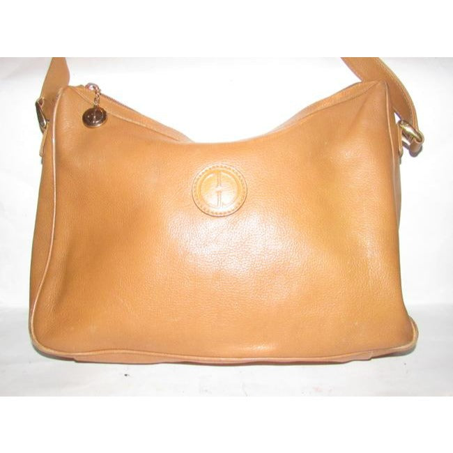 Gucci Vintage Mustard Yellow Textured Leather Hobo Bag