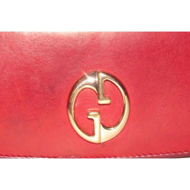 Gucci Super Soft Dark Red Leather Wallet