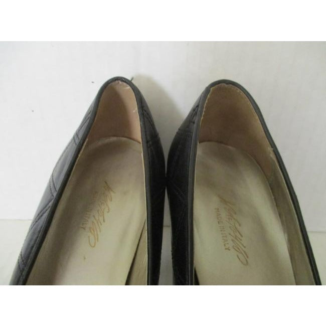 Lord And Taylor Black Quilt Stitch Design Pumps Size Us