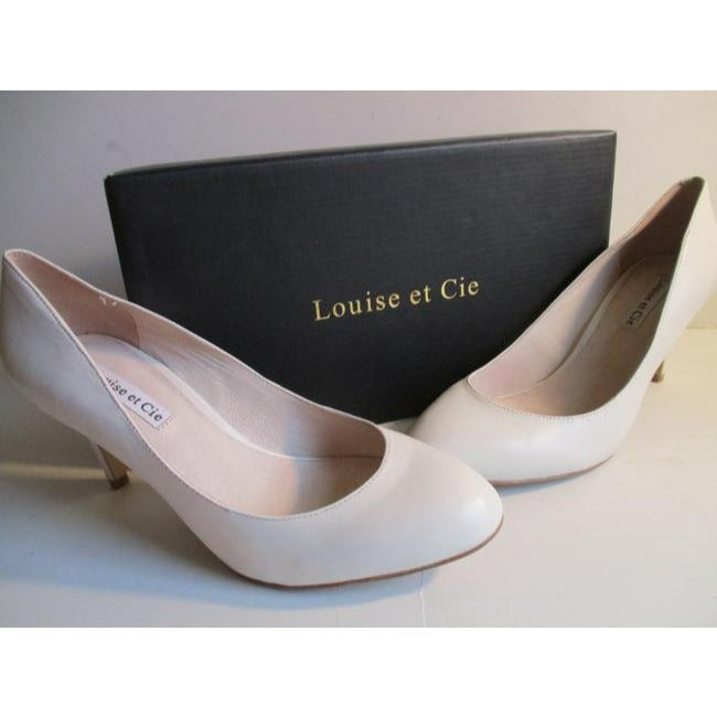 Louise Et Cie Cream Celica Cotton Tail Off White Nappa Almond Pumps Size Us