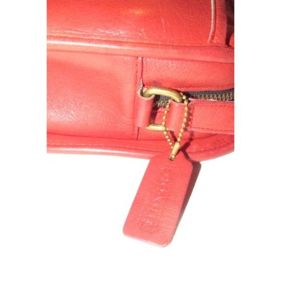 COACH Metropolitan RED Vintage Crossbody Bag