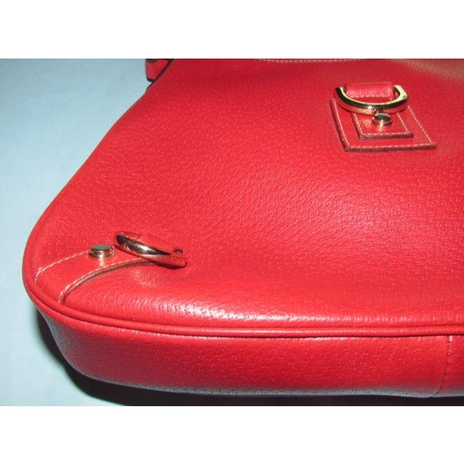 Gucci Abbey Newer Red Leather Hobo Bag