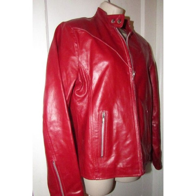 Wilsons Leather True Red Jacket