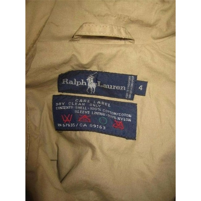 Ralph Lauren Blue Label Cotton Vintage Spring Jacket