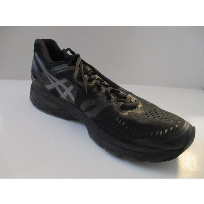 Asics Black Gel Kayano Classic Signature Construction Logo Sneakers Size Us