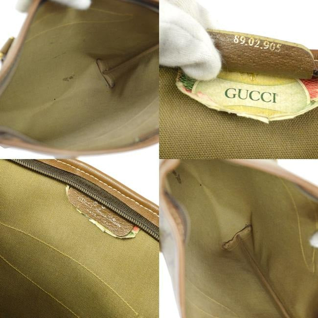 Gucci Guccissima Canvas Leather G Logo Print In Brown Tote