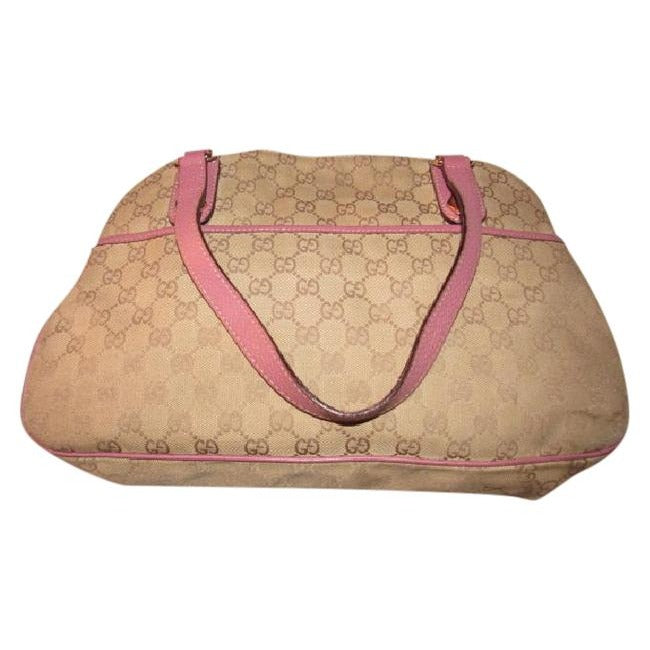 Gucci Soho Shoulder Bag Vintage Pursesdesigner Purses Brown Leather And Gg Leather Satchel