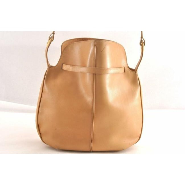 Gucci Horsebit Bucket Bag Belted Yellow Leather W Gold Gg Top Satchel