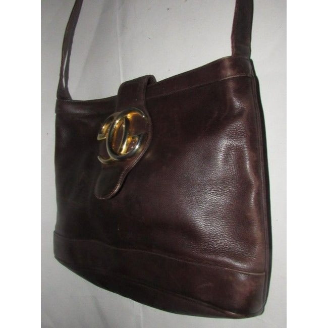 Gucci Vintage Pursesdesigner Purses Buttery Brown Leather Satchel