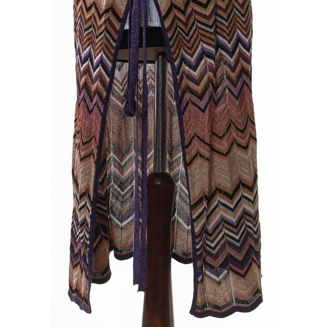 Missoni Chevron Print Knit Duster Sweater