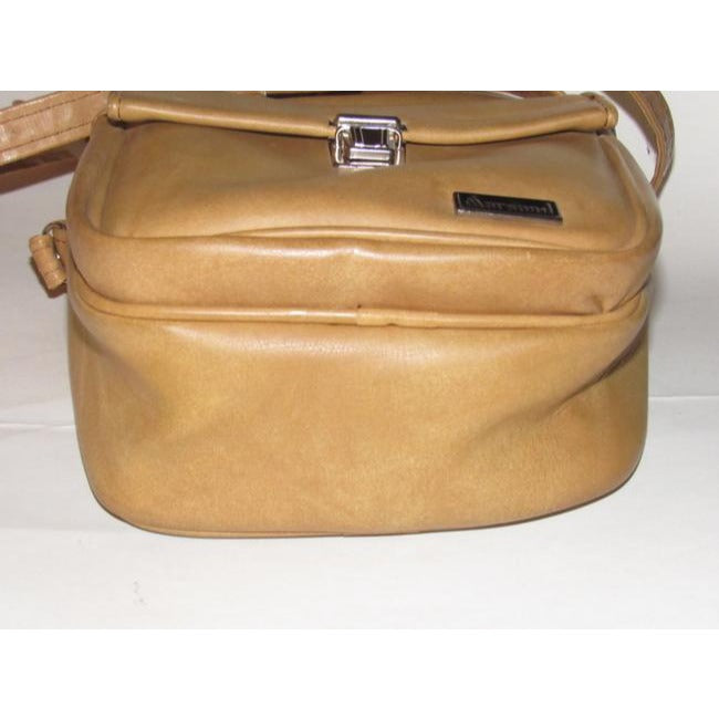 Vintage Pursesdesigner Purses Camel Leather Messenger Bag