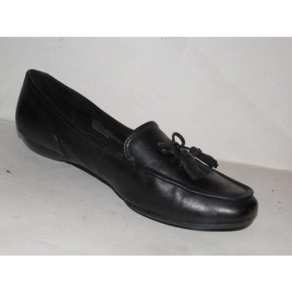 Etienne Aigner Vintage JASON Black Leather Loafers