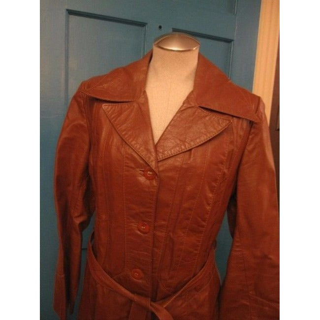 Wilsons Leather Ox Blood Red Vintage Jacket