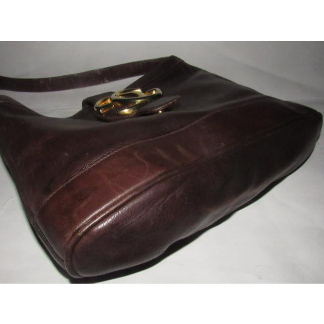 Gucci Vintage Pursesdesigner Purses Buttery Brown Leather Satchel