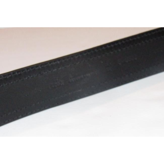 Fendi Black Patent Leather B And Buckles Belt